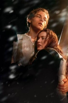 Leonardo DiCaprio plays Jack Dawson and Kate Winslet plays Rose DeWitt in <i>Titanic</i>.