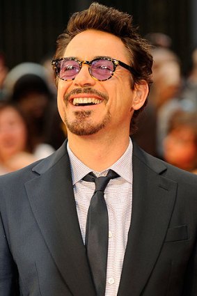 Laughing all the way to the bank: Robert Downey jnr.