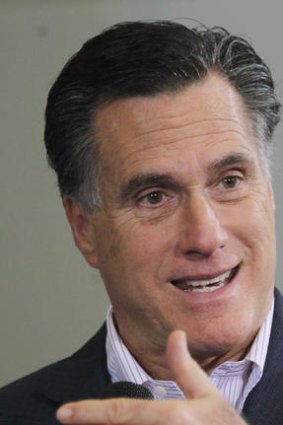 Ahead ... Mitt Romney.