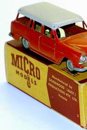 This Holden FE Station Wagon in original box sold for $600.