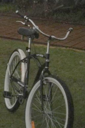 Richard Lowe's bike. The reward for finding the person who stole it is $100,000.
