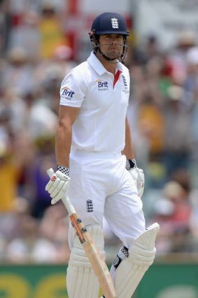 Tour to forget: England captain Alastair Cook.