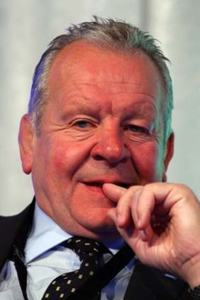 In the hot seat ... Bill Beaumont.