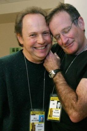 Touching ... Billy Crystal's tribute to his old friend Robin Williams was powerful and intimate.