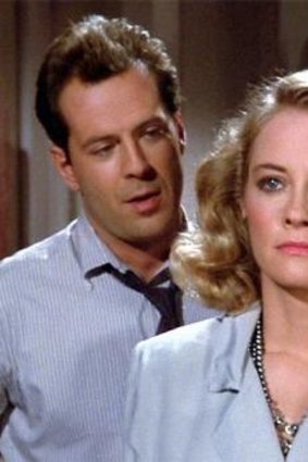 Matched in TV heaven: David Addison (Bruce Willis) and  Maddie Hayes (Cybill Shepherd) in  Moonlighting.