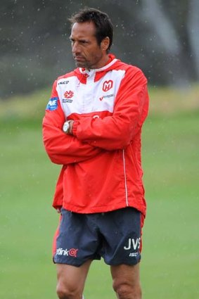 Melbourne Heart coach John van 't Schip.