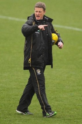 Richmond coach Damien Hardwick.