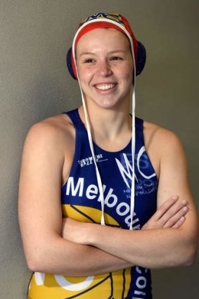 Katie Blunt, an elite water polo player with the VIS, would like to study medicine.