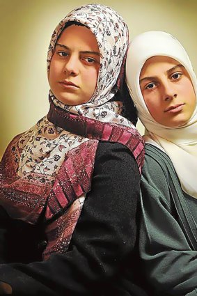 Sisters Sarrah and Sumaya Alshak.