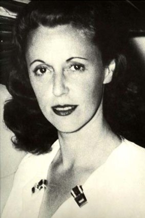 Enchanted ... Nica Rothschild in Mexico in 1947.