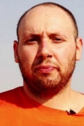 US journalist Steven Sotloff before he was executed by Islamic State jihadists.