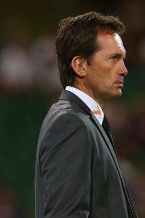 On the prowl: Roar coach, Mike Mulvey.
