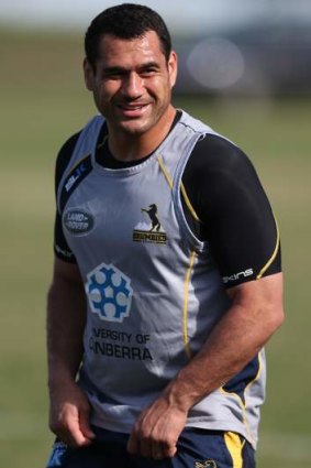 Smith at training in Durban last week.