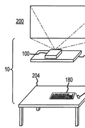 Apple's patent for a "desk-free computer".