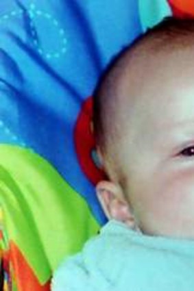 Brody Oppelaar, aged  three months, died in the crash.