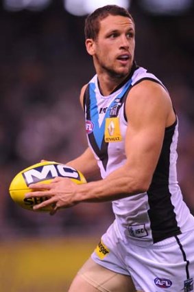 No looking back: Travis Boak says Port must go to another level.