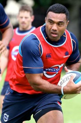 Rushed into the side after three matches on the sideline: Wycliff Palu.