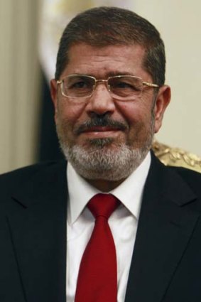 Egyptian President Mohammed Mursi