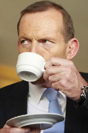 Accused ... Tony Abbott.