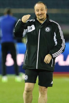 Chelsea manager Rafa Benitez.