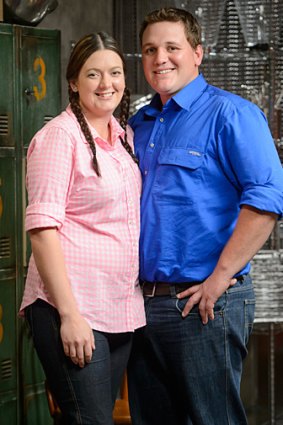 Eliminated from <i>MKR</i>: Annie and Jason Chesworth.
