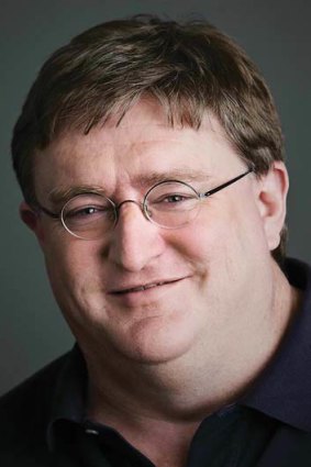 Steam's Gabe Newell.