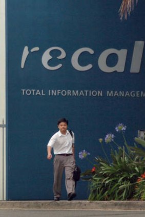 Recall employs 4500 staff in North America, Europe and Australia.