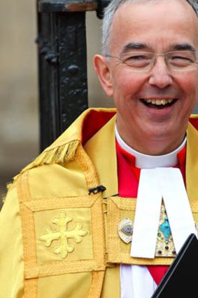 The Very Reverend Dr John Hall, Dean of Westminster.
