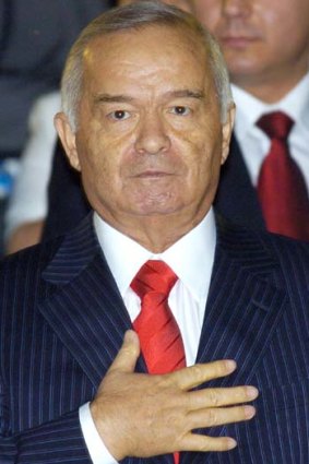 Islam Karimov of Uzbekistan.