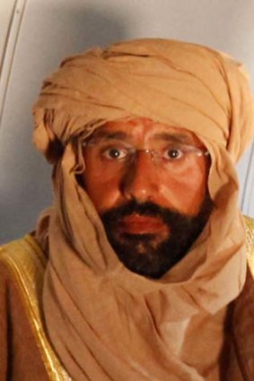 Saif Al-Islam Gaddafi.