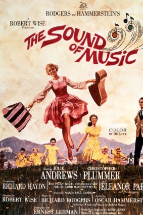 <i>The Sound of Music</i> original poster.