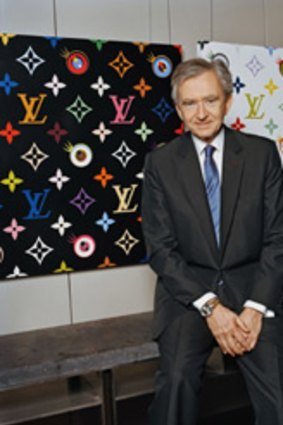 Louis Vuitton chairman Bernard Arnault.