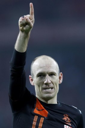 Experience: Holland's Arjen Robben.