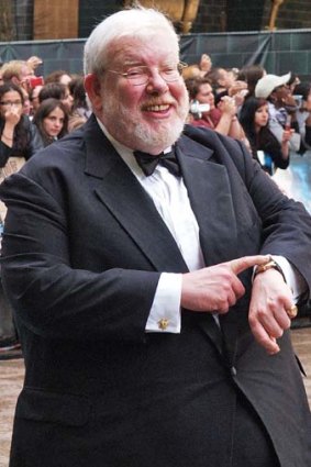 'A joy' to work with: Daniel Radcliffe pays tribute to Richard Griffiths (pictured).