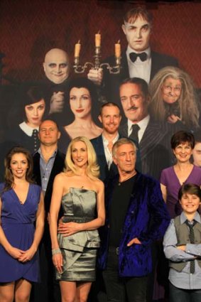 The cast of <i>The Addams Family - the Broadway musical</i>.