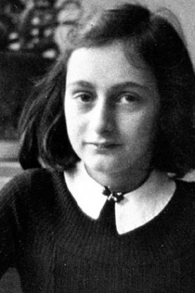 Anne Frank, aged 12.