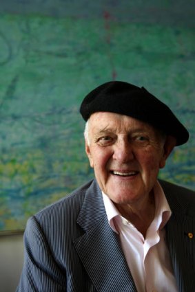 John Olsen, says Australia's inland sea is ''extremely enigmatic and puzzling; it's kind of untouchable, in a way''.