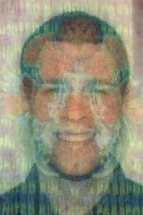 Melvyn Mildiner says he still has his British passport and looks nothing like the man using his name shown in this photograph released by Dubai police.