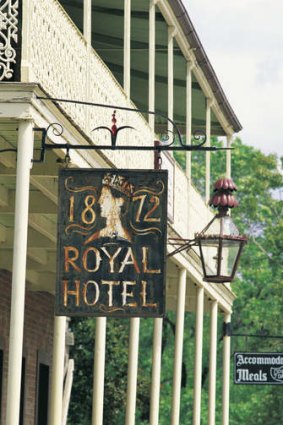 Local pub the Royal Hotel.