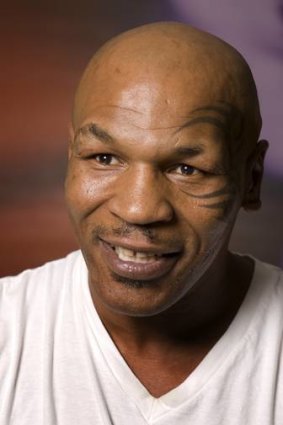 Boxing champion 'iron' Mike Tyson.