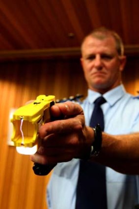 Under review ... Taser gun Standard Operating Procedures are set to be tightened.