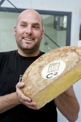 Nick Haddow of Bruny Island Cheese Company.
