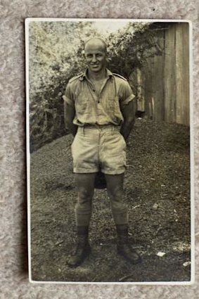 Duty bound ... Percy Cameron in Darwin just before his last voyage.