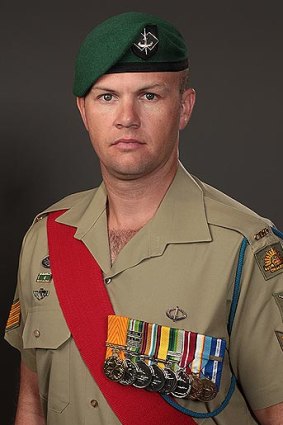 Brett Wood, killed in action in Afghanistan.