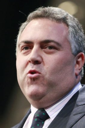 Joe Hockey said he made 'no apologies' for the savings exercise.