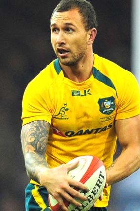 Quade Cooper's passing game shone on the spring tour.