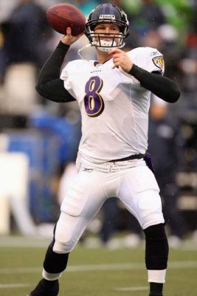 Cullen Finnerty in action for the Baltimore Ravens on December 23, 2007.
