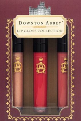 <i>Downton Abbey</i> lipgloss collection.