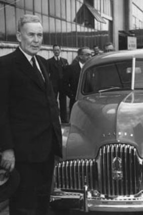 Ben Chifley in 1948.