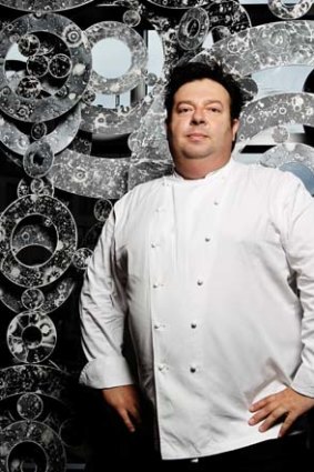 On a high ... Quay chef Peter Gilmore.